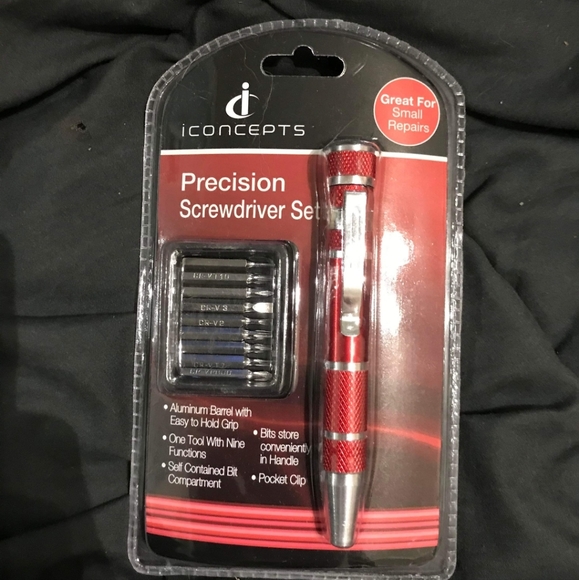 Iconcepts Precision Magnetic Pen Type Mini Screwdrivers 10 Piece set - Picture 1 of 2